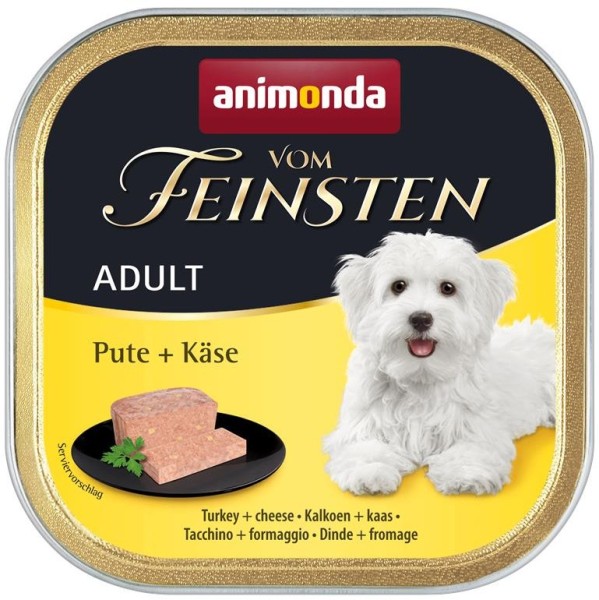 Animonda Dog Vom Feinsten Adult Pute & Käse 150g