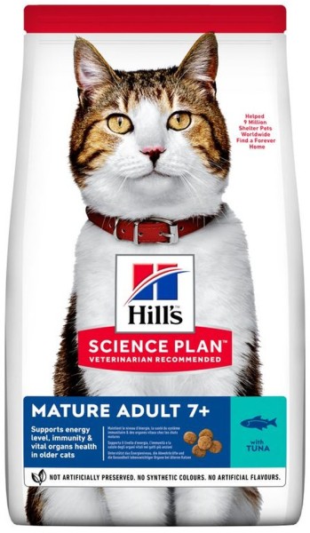 Hills Science Plan Katze Mature Adult 7+ Thunfisch 1,5kg