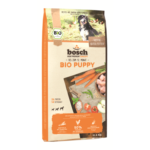 Bosch Bio Puppy Hühnchen + Karotten 11,5 kg