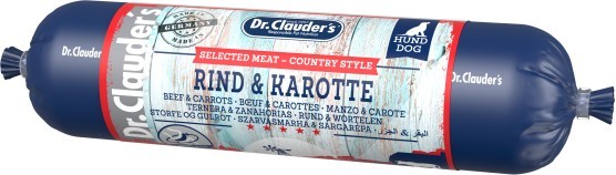 Dr. Clauder Selected Meat Country Rind & Karotte 400g