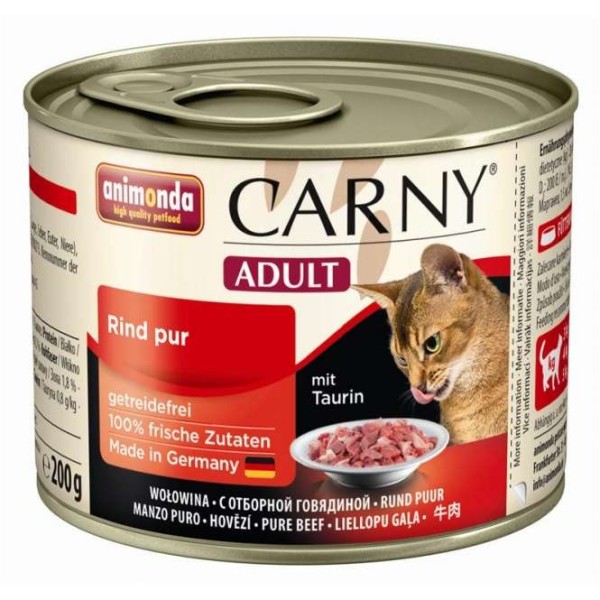 Animonda Cat Dose Carny Adult Rind - 200 g