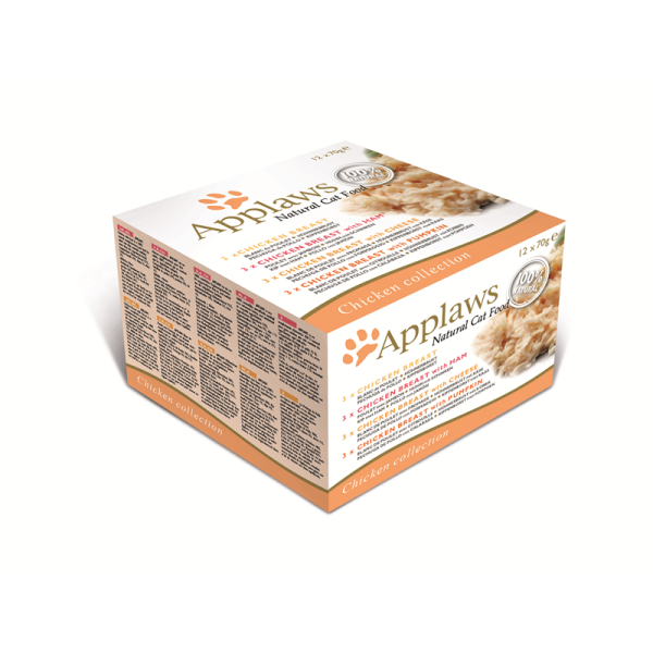 Applaws Cat MP Huhn Selection 12x70g