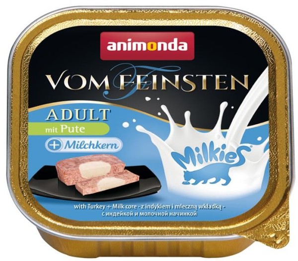 Animonda Cat Vom Feinsten mit Pute + Milchkern 100g