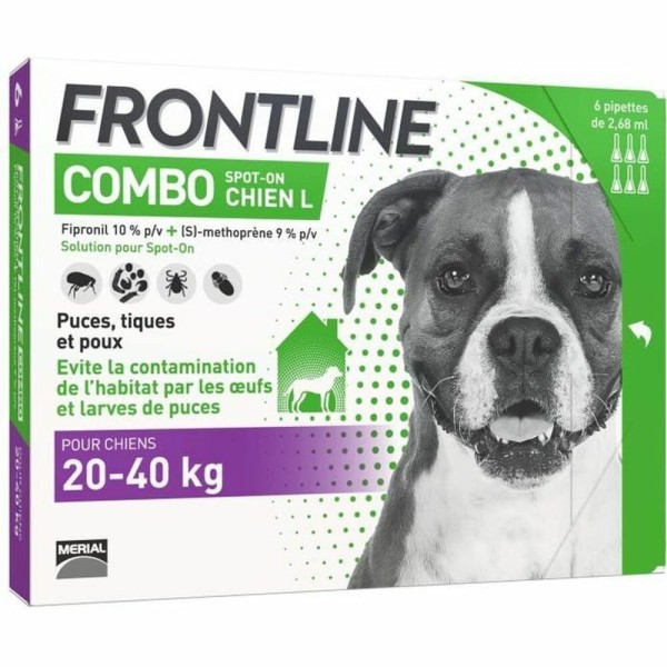 Hundepipette Frontline Combo 20-40 Kg 6 Stück