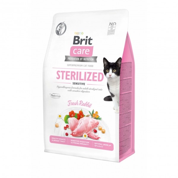 Brit Care Cat Grain-Free - Sterilized - Sensitive - 400g