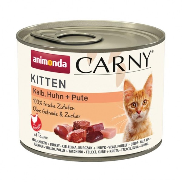 Animonda Carny Kitten Kalb, Huhn & Pute - 200g