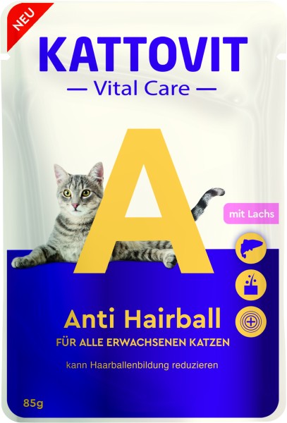 Kattovit Vital Care Anti Hairball 85gP