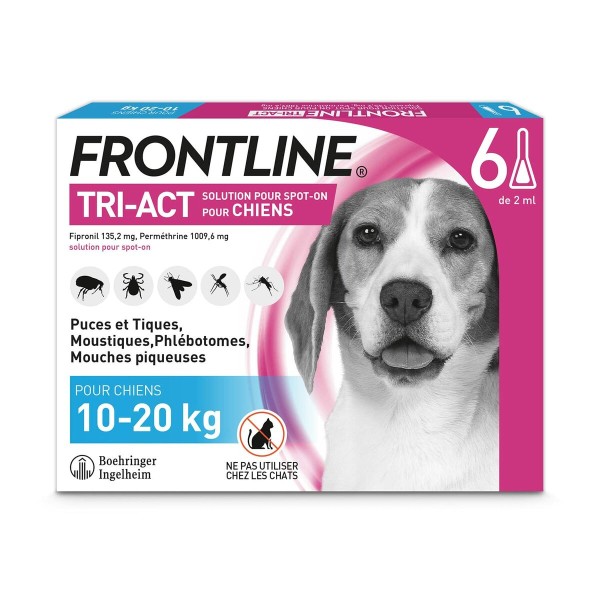 Hundepipette Frontline 10-20 Kg 6 Stück
