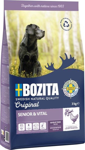 Bozita Dog Original Adult Senior 3kg