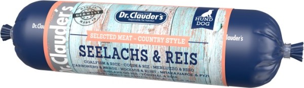 Dr. Clauder Selected Meat Country Seelach & Reis 800g