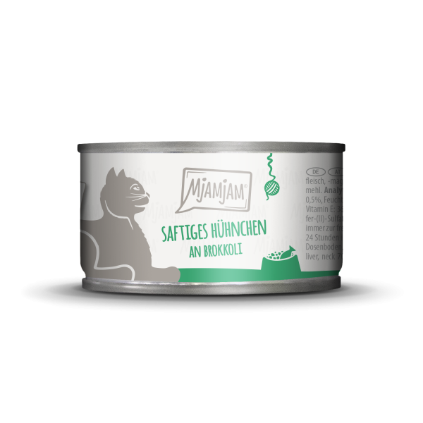 MjAMjAM Katze Hühnchen+Brokkoli 100gD