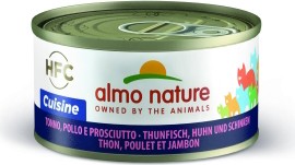 Jelly Dosen by Almo Nature HFC Cuisine Thunfisch, Huhn und Schinken 70g