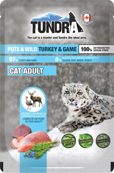 Tundra Cat Pute+Wild 85gP