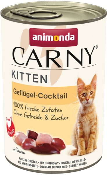 Animonda Cat Dose Carny Kitten Dose Geflügel - Cocktail 4