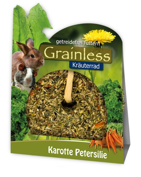 JR Grainless Kräuterrad Karotte-Petersilie 140g