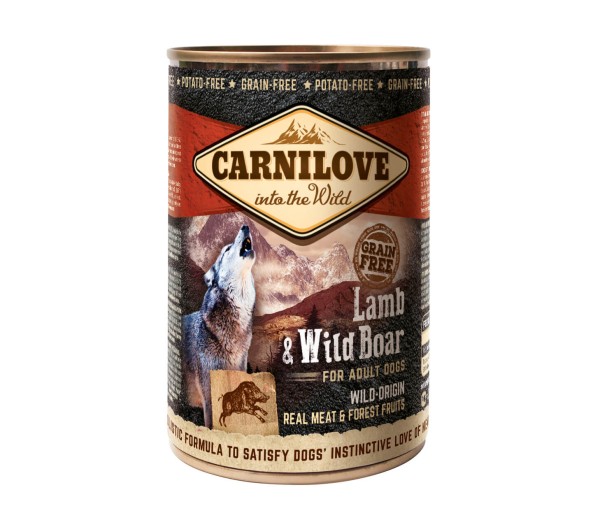 Carnilove Lamb+Wild Boar 400gD