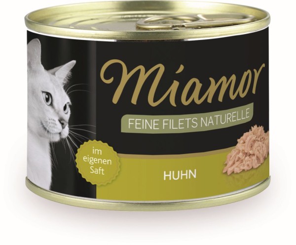 Miamor Feine Filets Naturelle Huhn 156g Dose