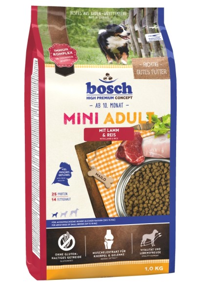 Bosch Mini Adult Lamm & Reis 1 kg