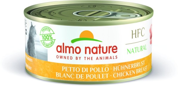 Almo Nature Katze Natural - Hühnerbrust 150g Dose