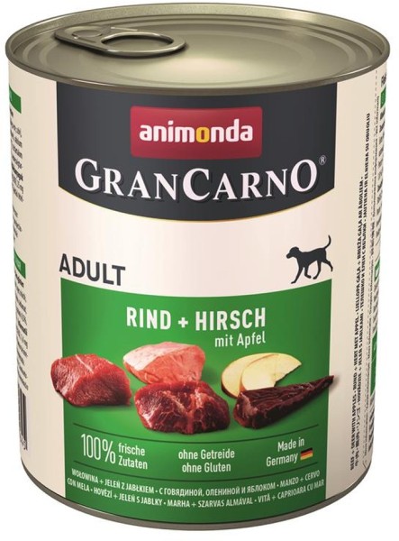 Animonda GranCarno Adult Hirsch & Apfel 800g Dose