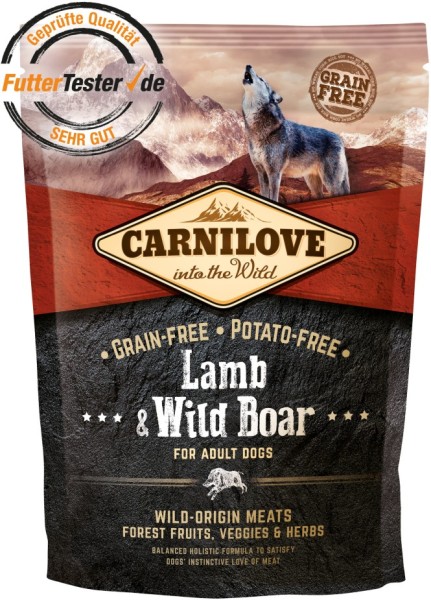 Carnilove Lamb+Boar 4kg
