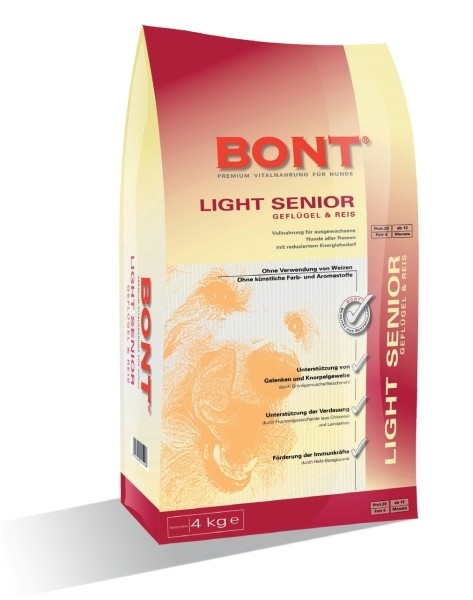 Bont Light - Senior Geflügen & Reis 4kg